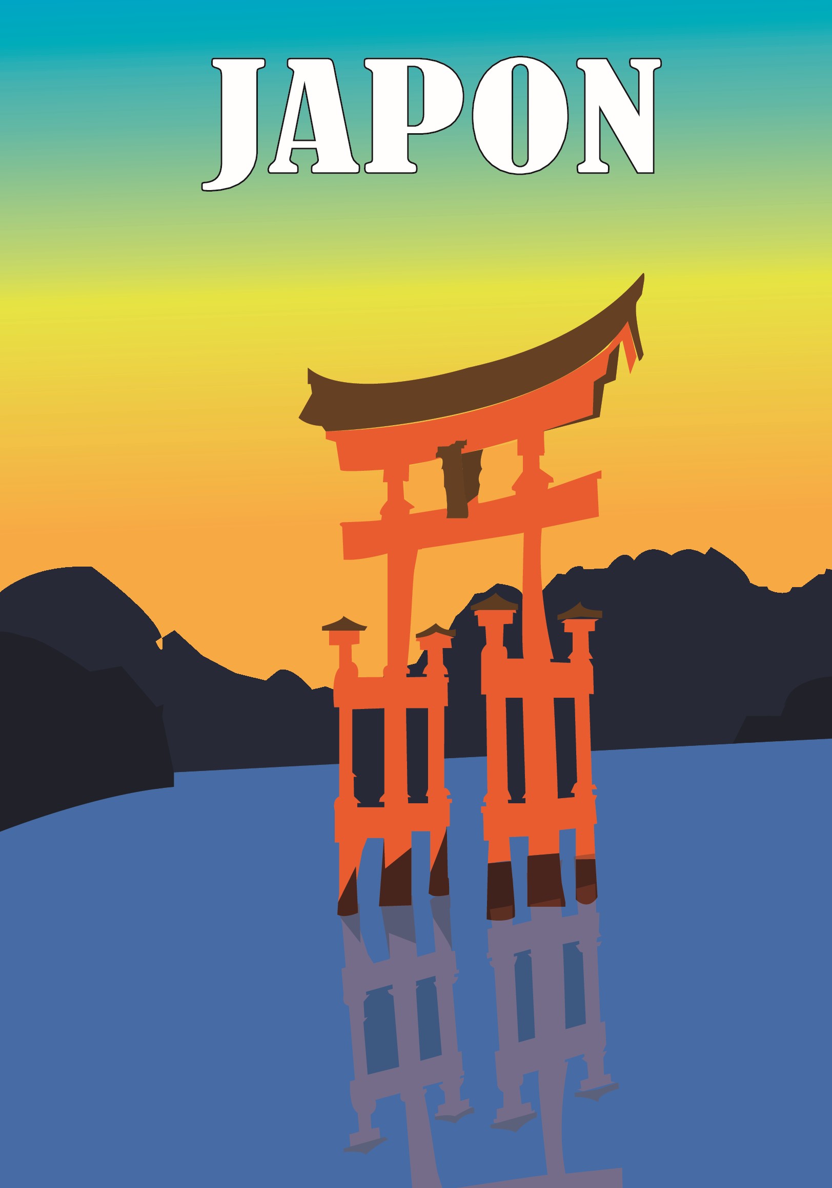 Affiche Japon
