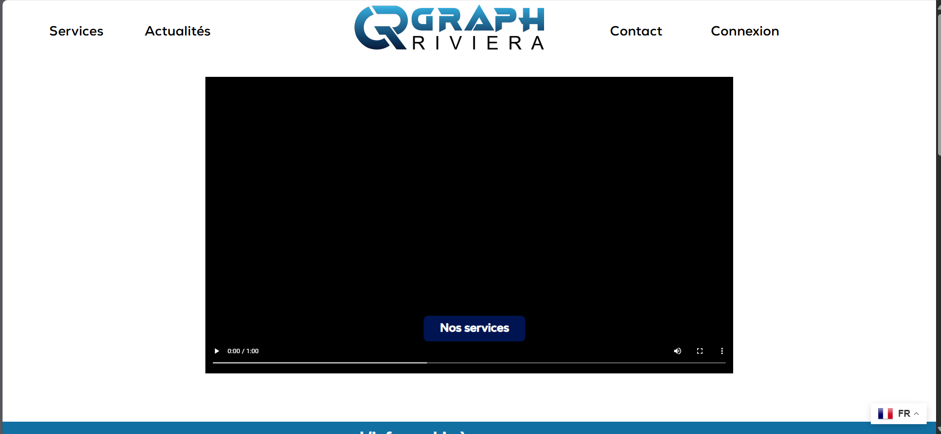 Site vitrine GraphRiviera